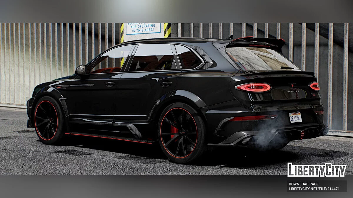 Bentley Bentayga 2021 Black Piano Version / GTA 5