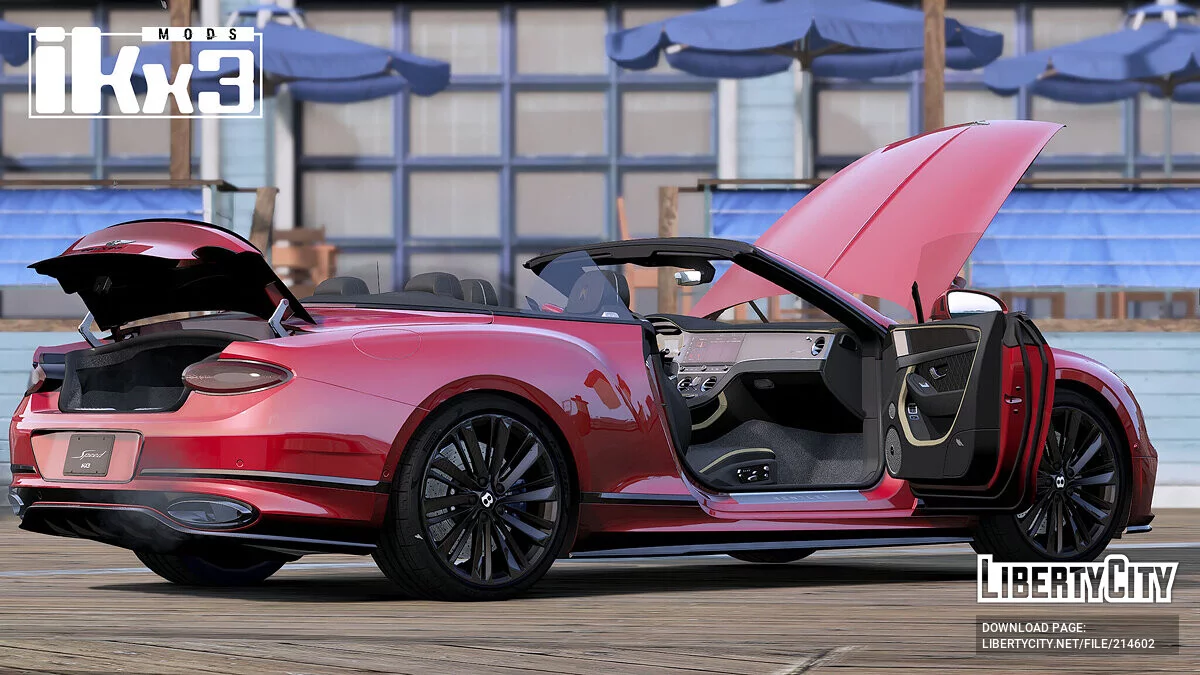 Bentley Continental GTC Speed 2022 / GTA 5