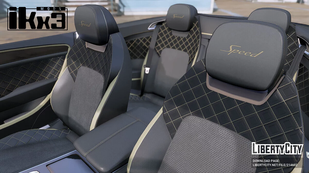 Bentley Continental GTC Speed 2022 / GTA 5