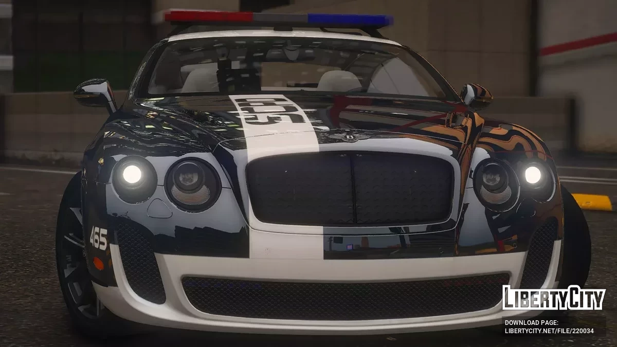 2010 Bentley Continental Supersports SCPD v1.0 / GTA 5