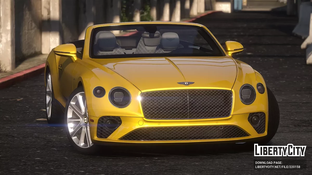 2020 Bentley Continental GT Convertible Pack 1 v1.0 / GTA 5