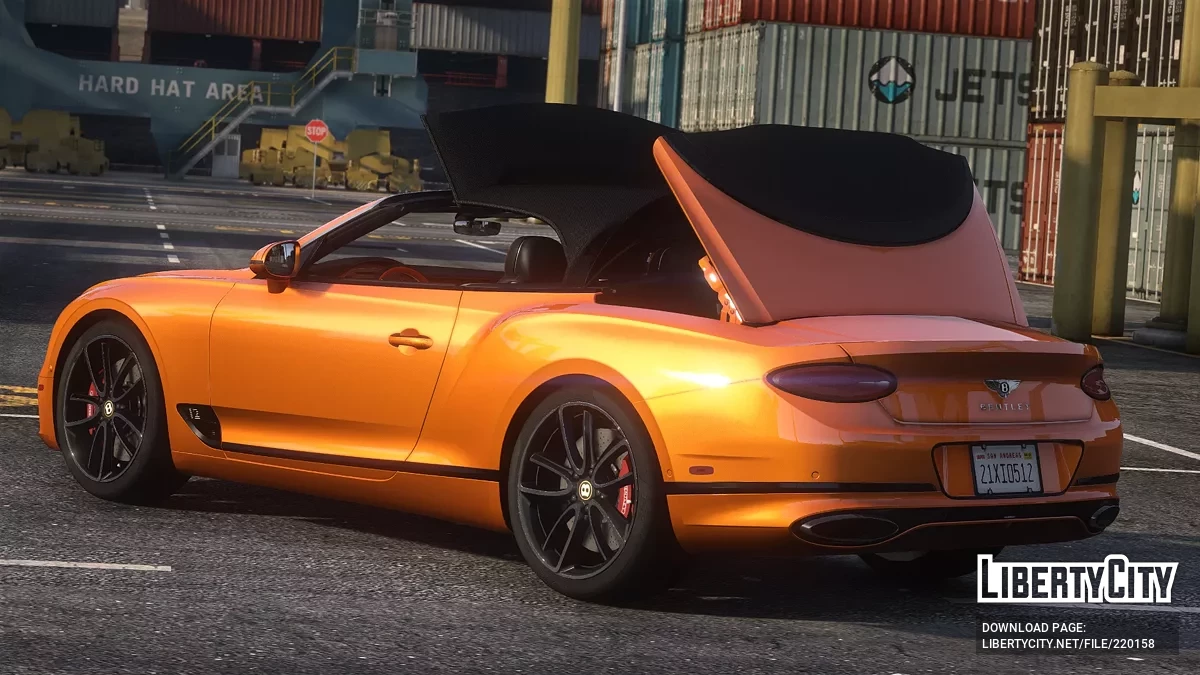 2020 Bentley Continental GT Convertible Pack 1 v1.0 / GTA 5