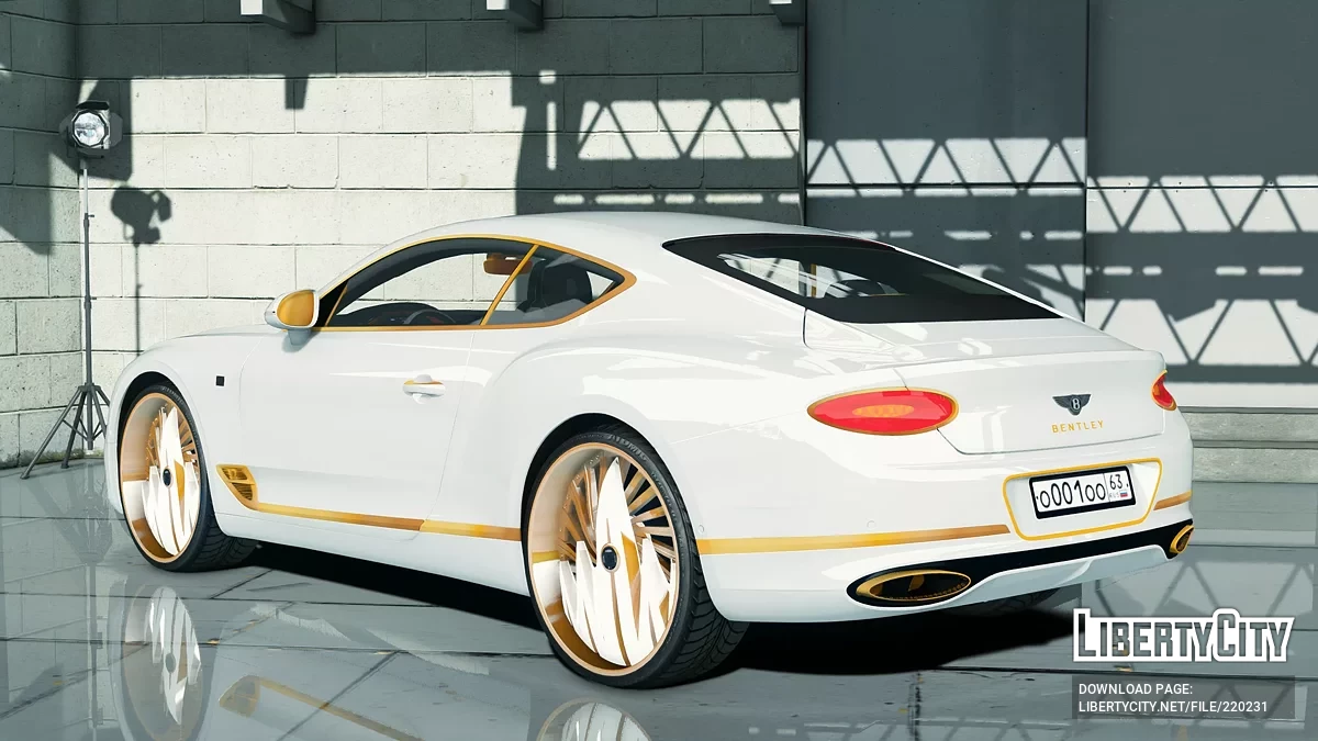 Bentley Continental Golden Donk 2018 / GTA 5