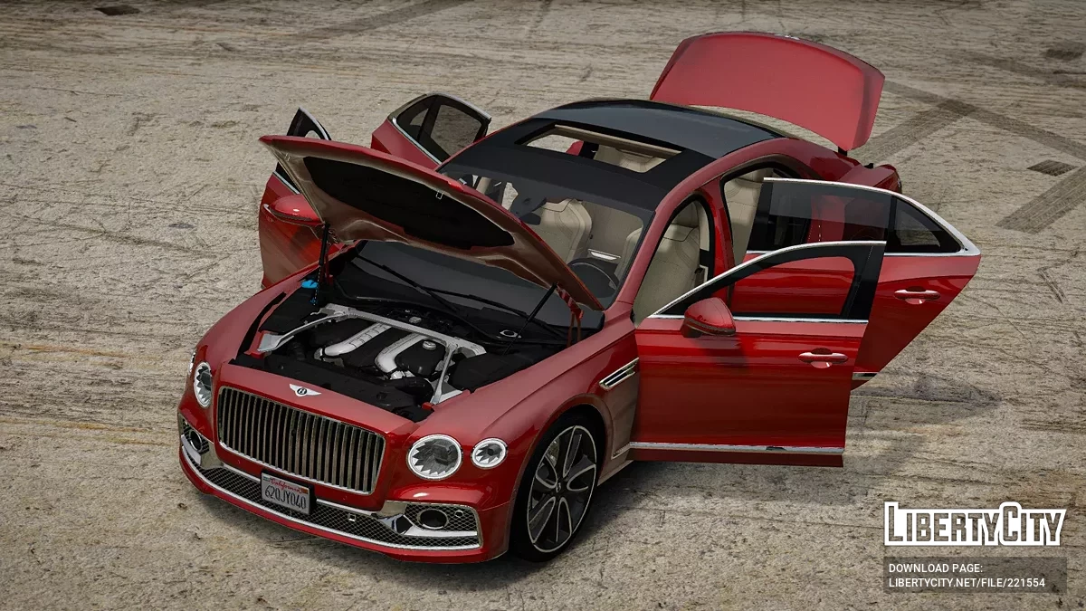2024 Bentley Flying Spur W12 v1.0 / GTA 5