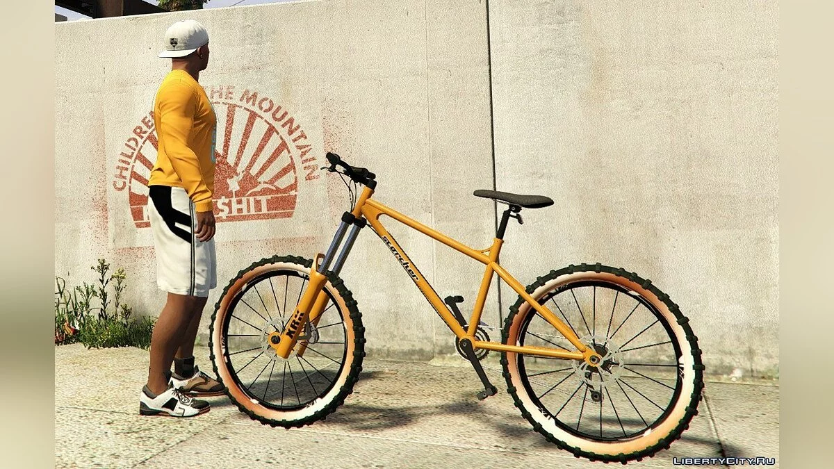 Scorcher (Гірський велосипед) - Колір шини та керування 1.0 / GTA 5
