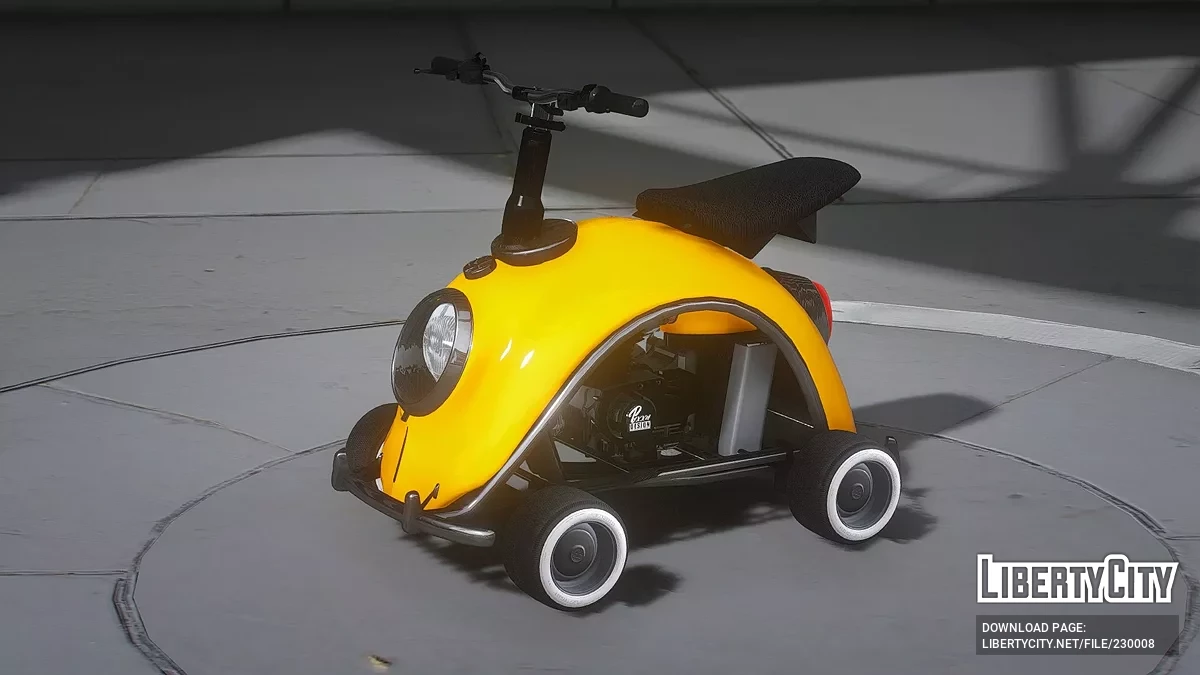 Conceito de Bicicleta Volkswagen Beetle Pxx v1.0 / GTA 5