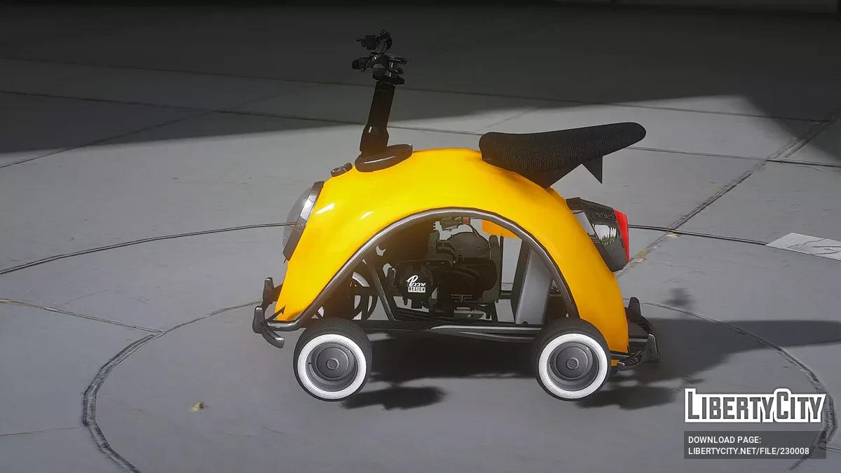 Conceito de Bicicleta Volkswagen Beetle Pxx v1.0 / GTA 5