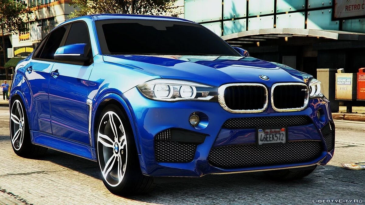 BMW X6M F16 [Фінальна версія] / GTA 5