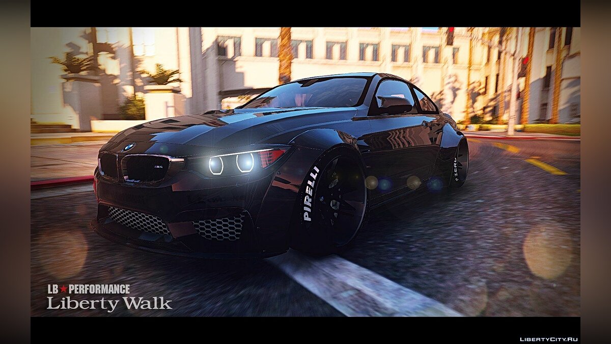 Download BMW M4 F82 [Liberty Walk] v1.2 for GTA 5