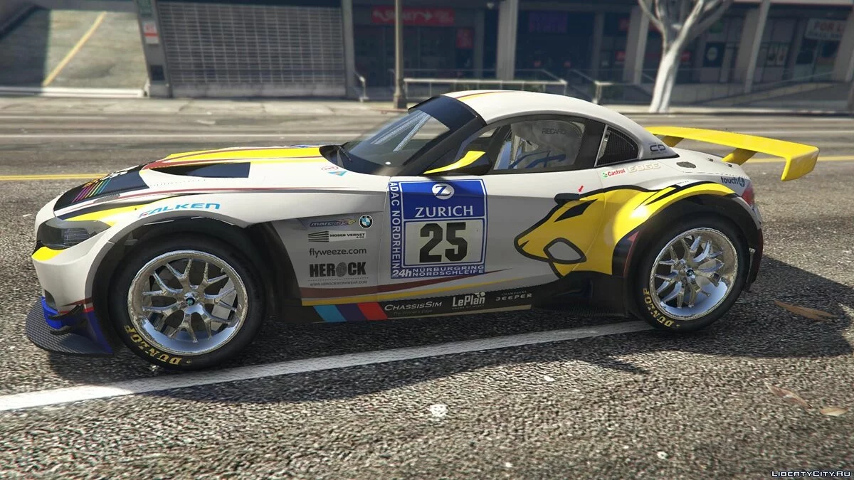 BMW Z4 GT3 [+ Додаток] v2.1 / GTA 5