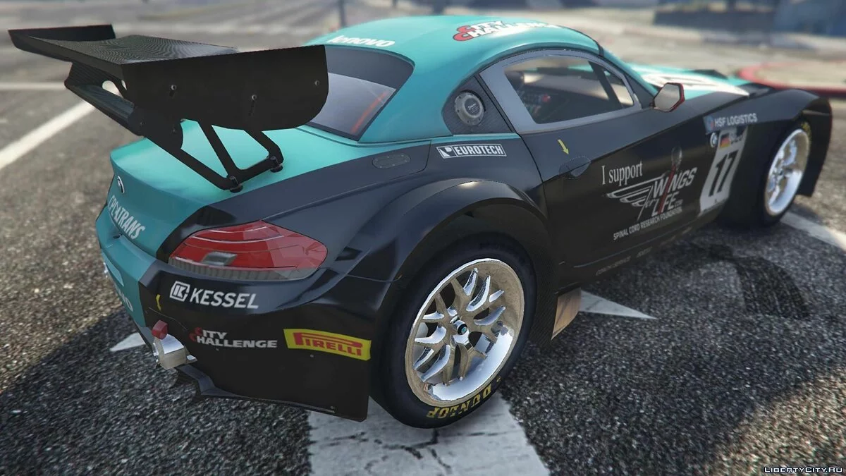 BMW Z4 GT3 [+ Додаток] v2.1 / GTA 5