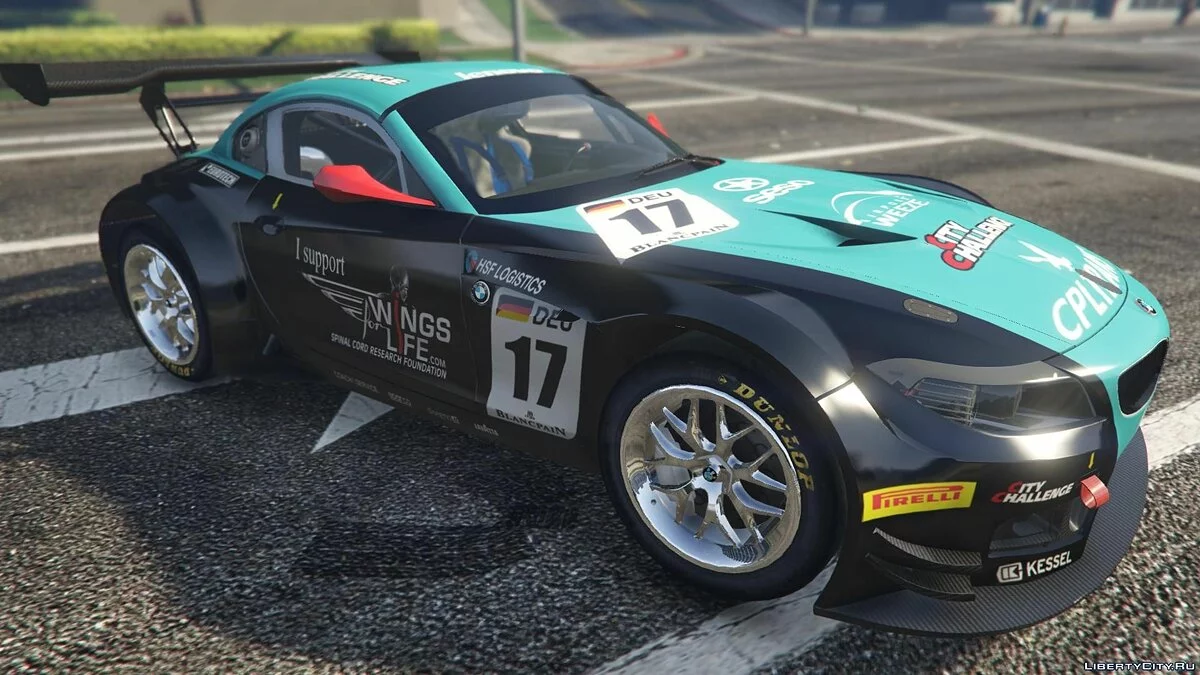 BMW Z4 GT3 [+ Додаток] v2.1 / GTA 5