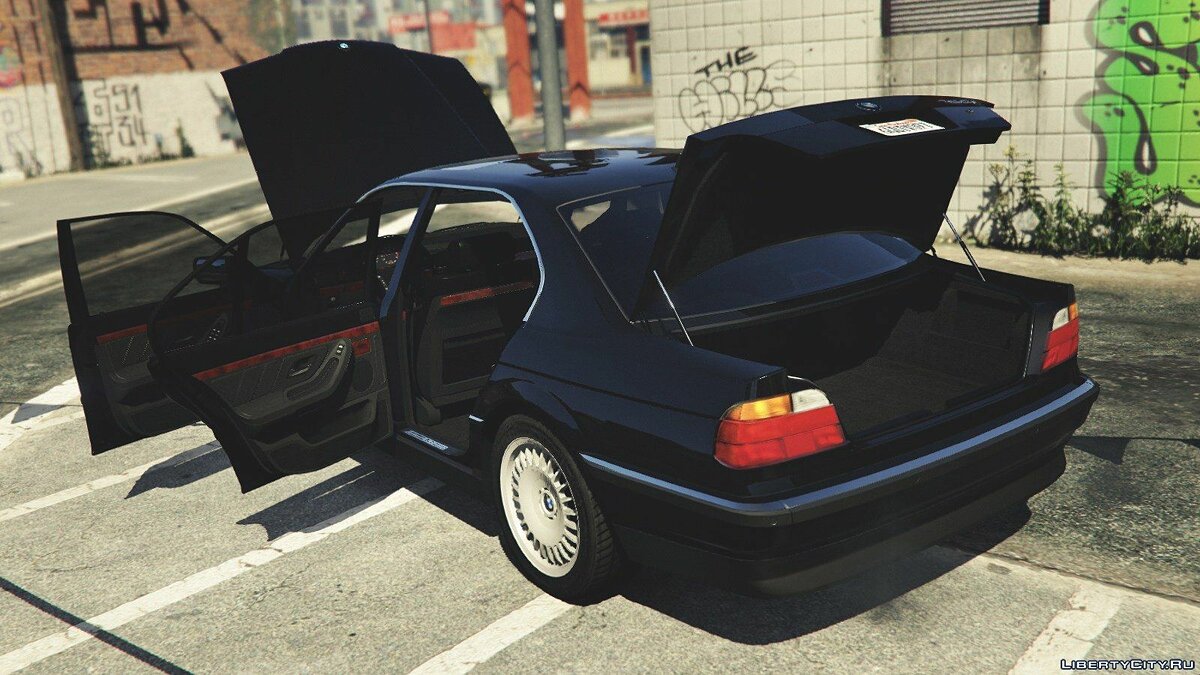 Bmw e38 для gta 5 фото 10