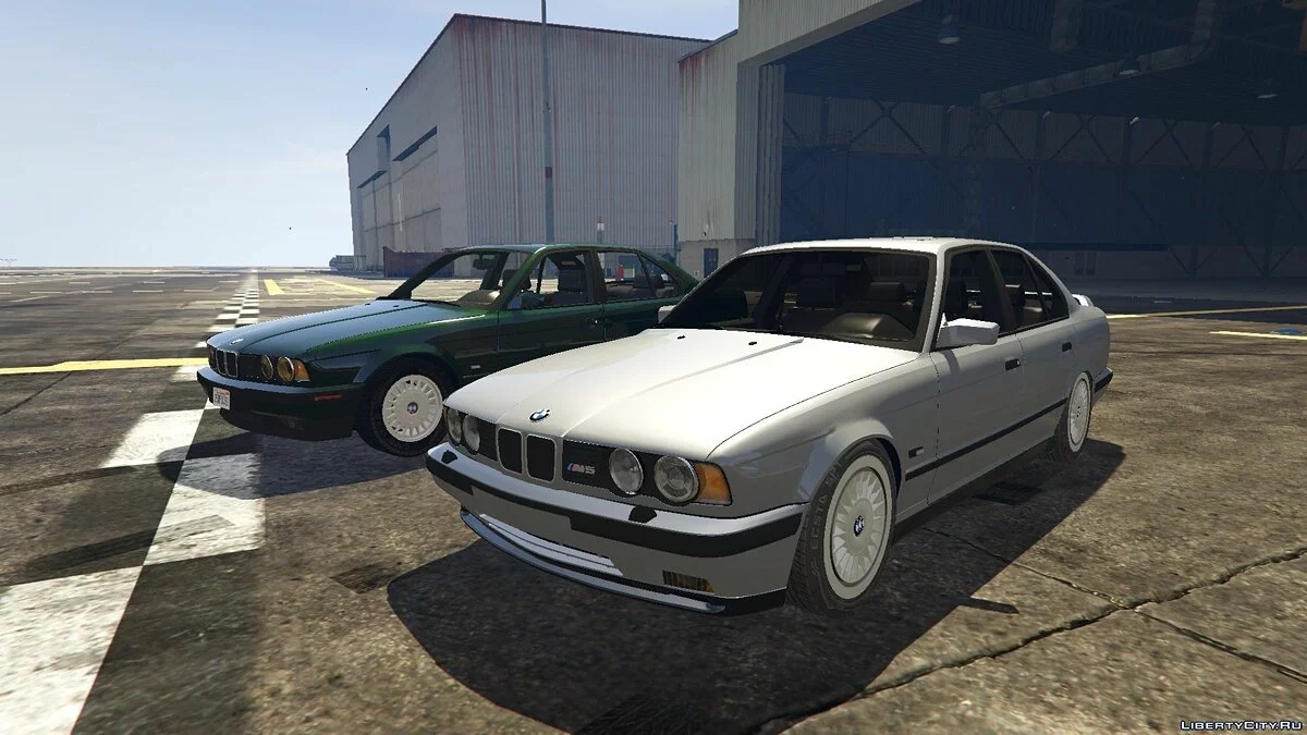 BMW E34 1991 - M5 Частина + Стиль 2 та 20 Дисків / GTA 5