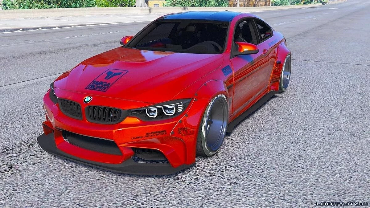 宝马 M4 F82 [HQ | LibertyWalk | 动画引擎 | 可涂装 | 选项震动] 1.4 / GTA 5