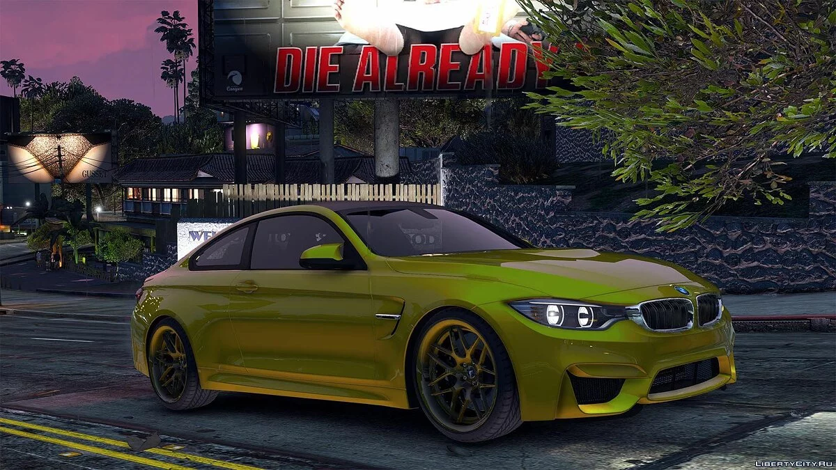 BMW M4 F82 2015 [Add-On / Reemplazo | Animado] 1.1 / GTA 5