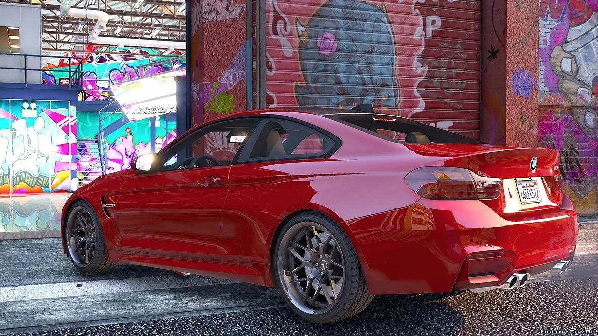 BMW M4 F82 2015 [Add-On / Reemplazo | Animado] 1.1 / GTA 5