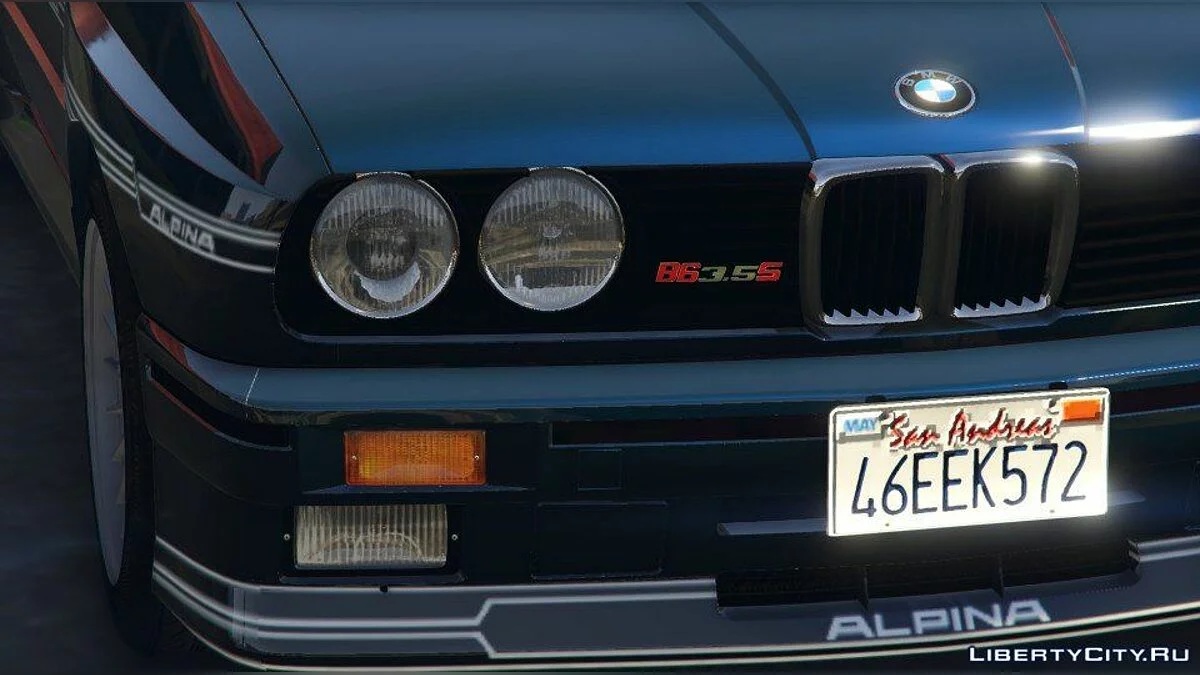 1989 Alpina B6 3.5s [Add-On / Ersetzen | Lackierung] (BMW E30) 1.0 / GTA 5