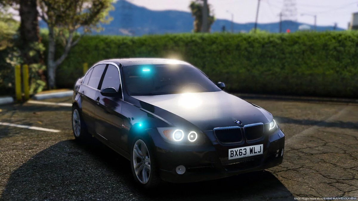 无标记宝马 330d 轿车 [ELS] 1.0.2 / GTA 5