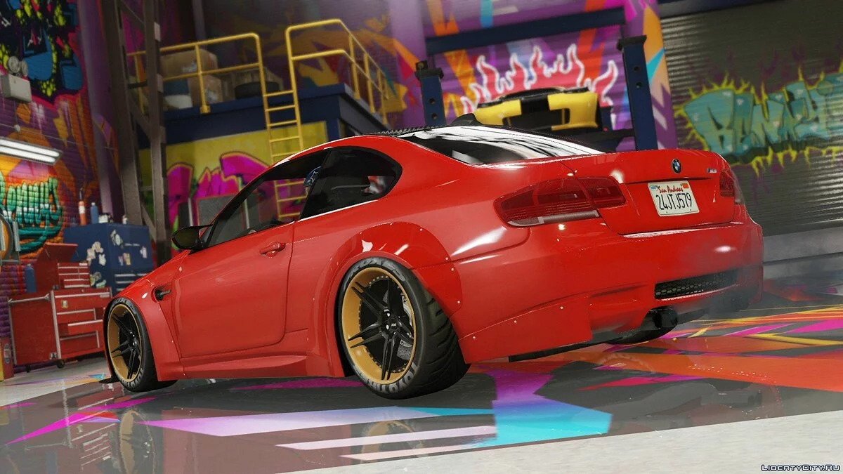 2008 BMW M3 (E92) Liberty Walk [ЗАМІНА] 1.0 / GTA 5