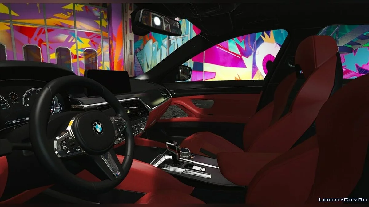 BMW M5 F90 2018 [استبدال/HQ/قالب/فيزياء حقيقية] 1.1s / جي تي أي 5