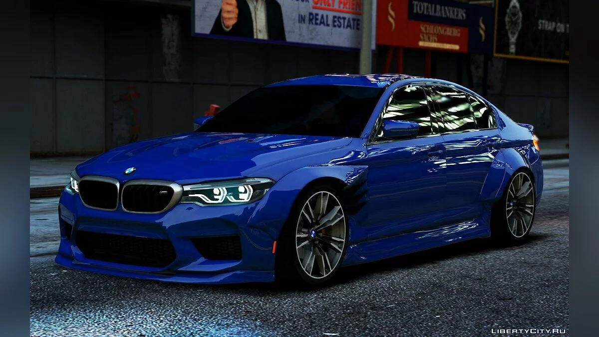 BMW M5 F90 2018 [LibertyWalk(&Stock) / Ajout] / GTA 5