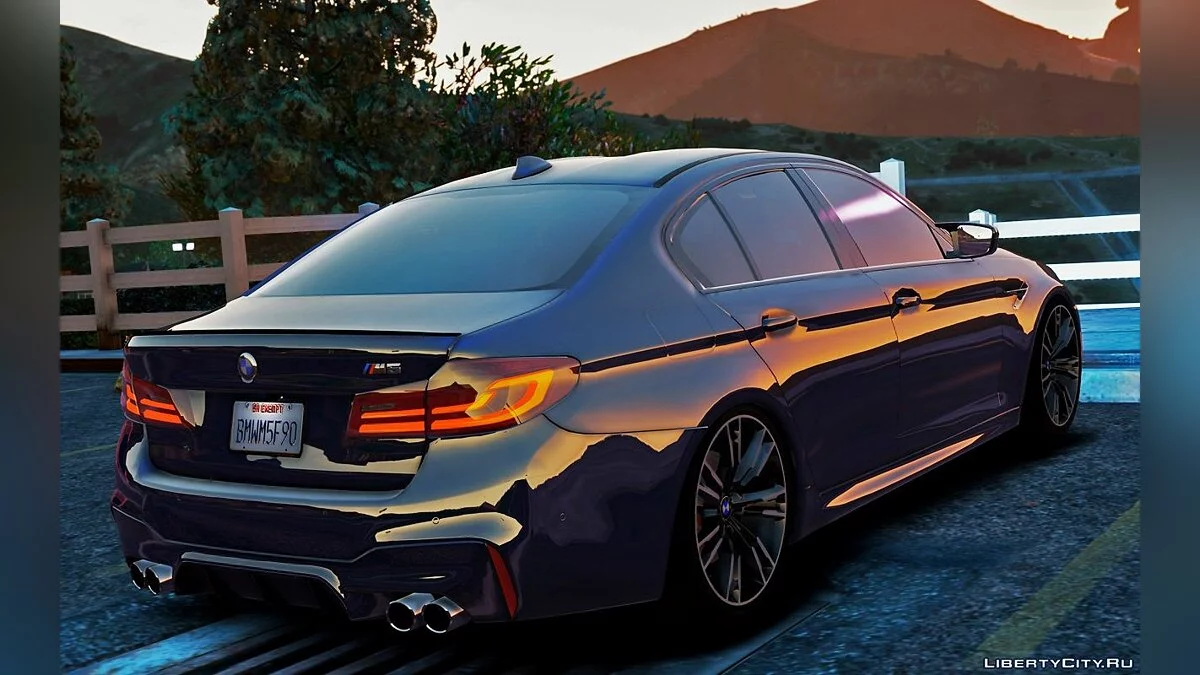 BMW M5 F90 2018 [LibertyWalk(&Stock) / Add-on] 2.1 / GTA 5