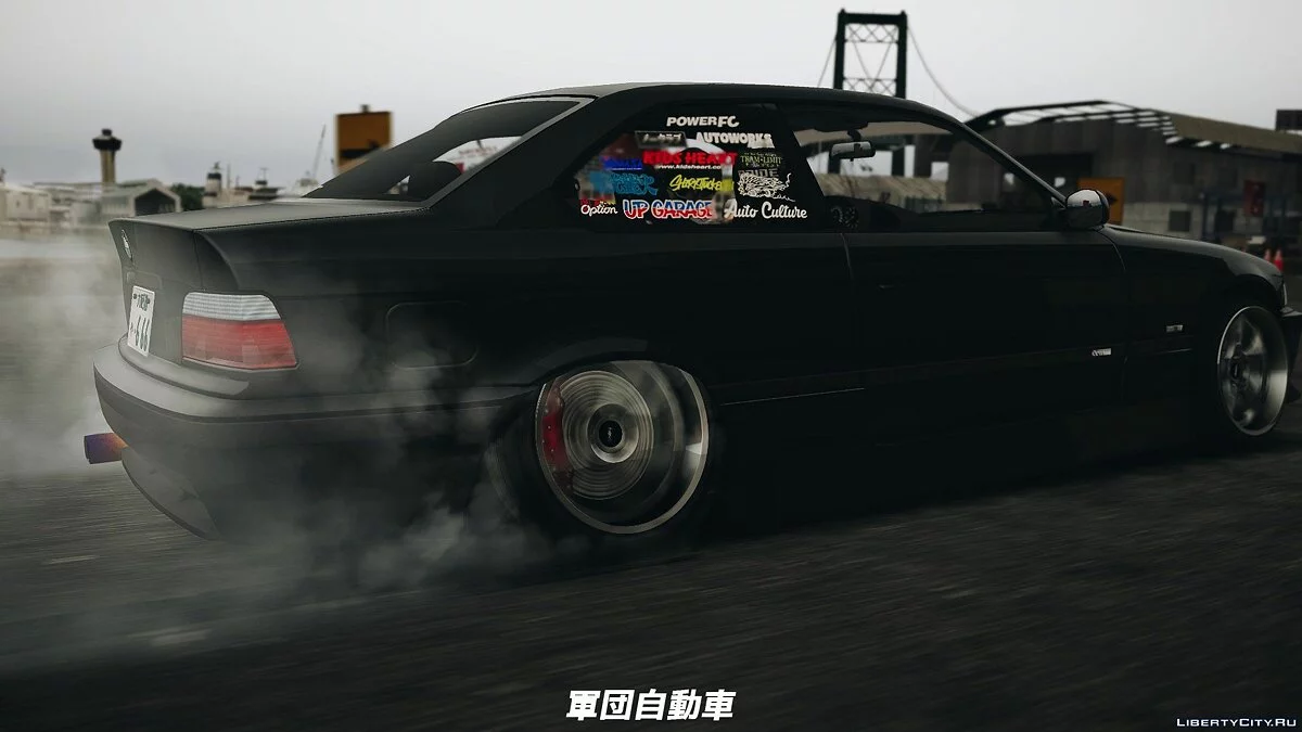 BMW E36 [Ganti | Tambah | Ekstra] / GTA 5