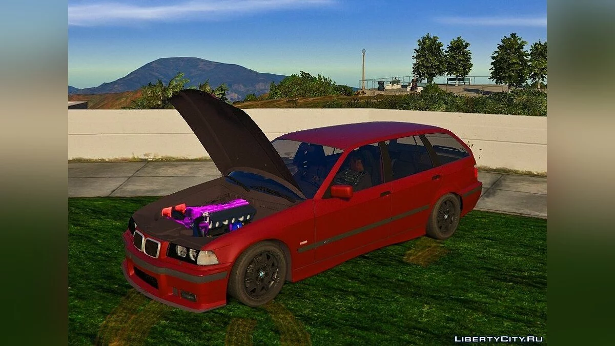 BMW E36 M3 турінг 1JZ / GTA 5