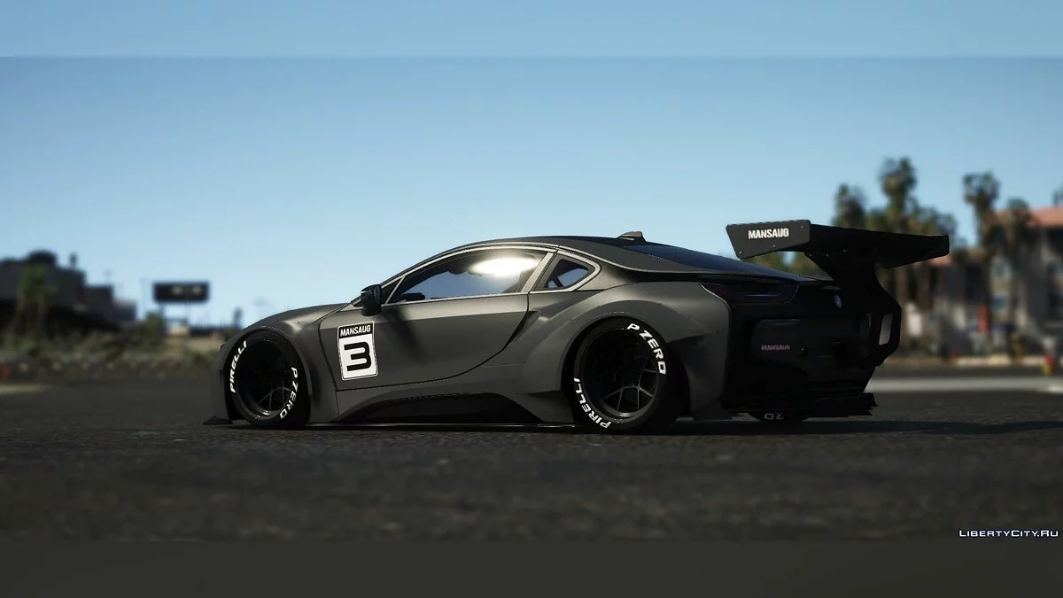 BMW I8 Coupe MANSAUG [Reemplazo | Adición | Plantilla] 1.0 / GTA 5