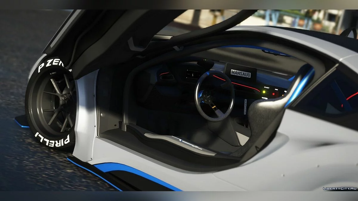 BMW I8 Coupe MANSAUG [Reemplazo | Adición | Plantilla] 1.0 / GTA 5