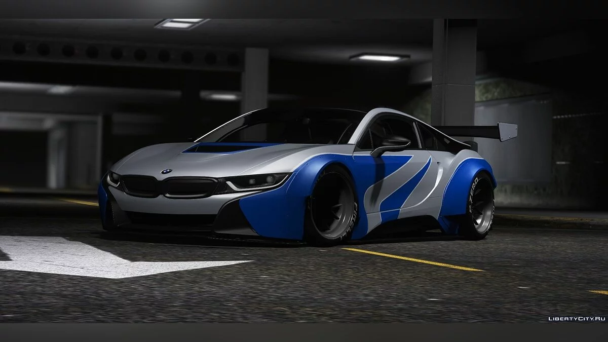 BMW I8 Coupe MANSAUG [Ersetzen | Addon | Vorlage | Multi-Livery ] 2.0 / GTA 5