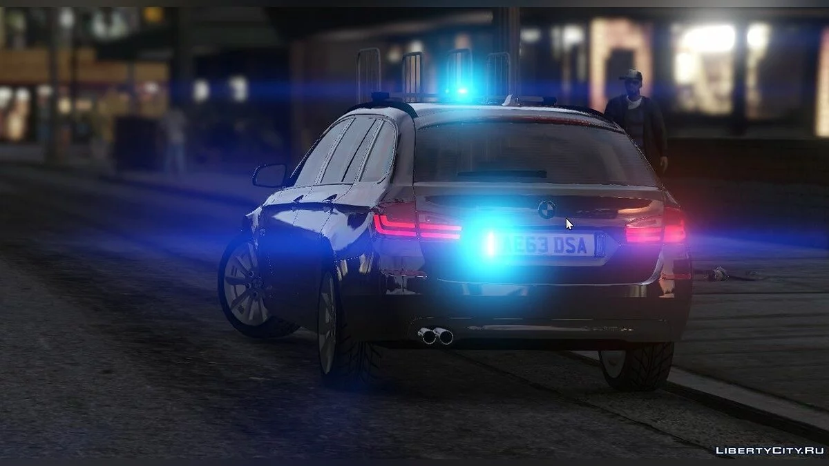 2015 BMW 530d Fire Officers Car 1.0 / GTA 5