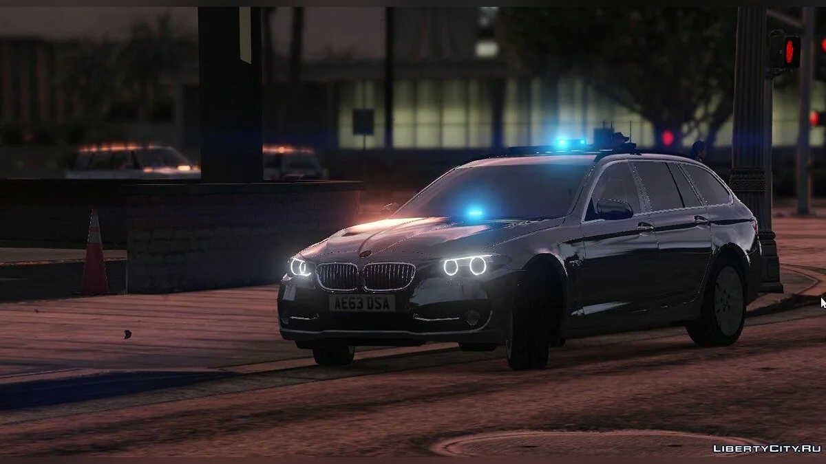 2015 BMW 530d Fire Officers Car 1.0 / GTA 5