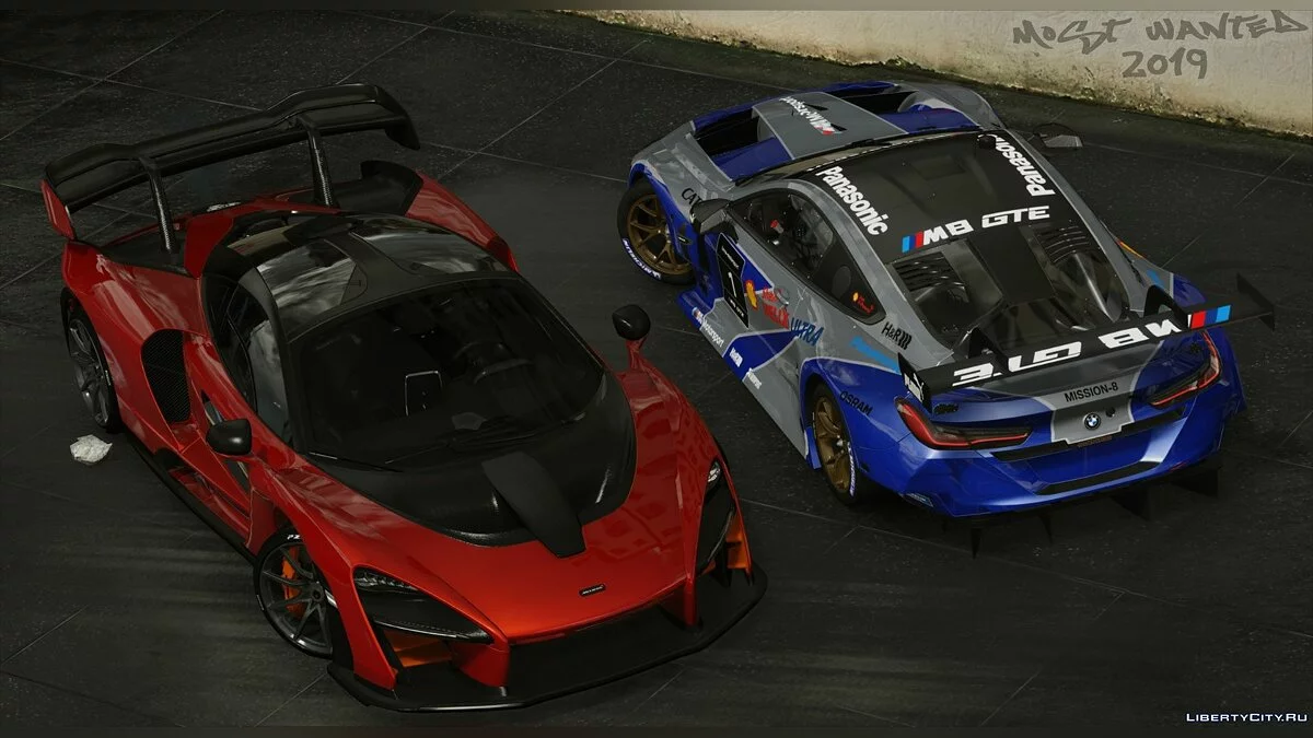 BMW M8 GTE - [إضافة | عدادات رقمية | قالب] / جي تي أي 5