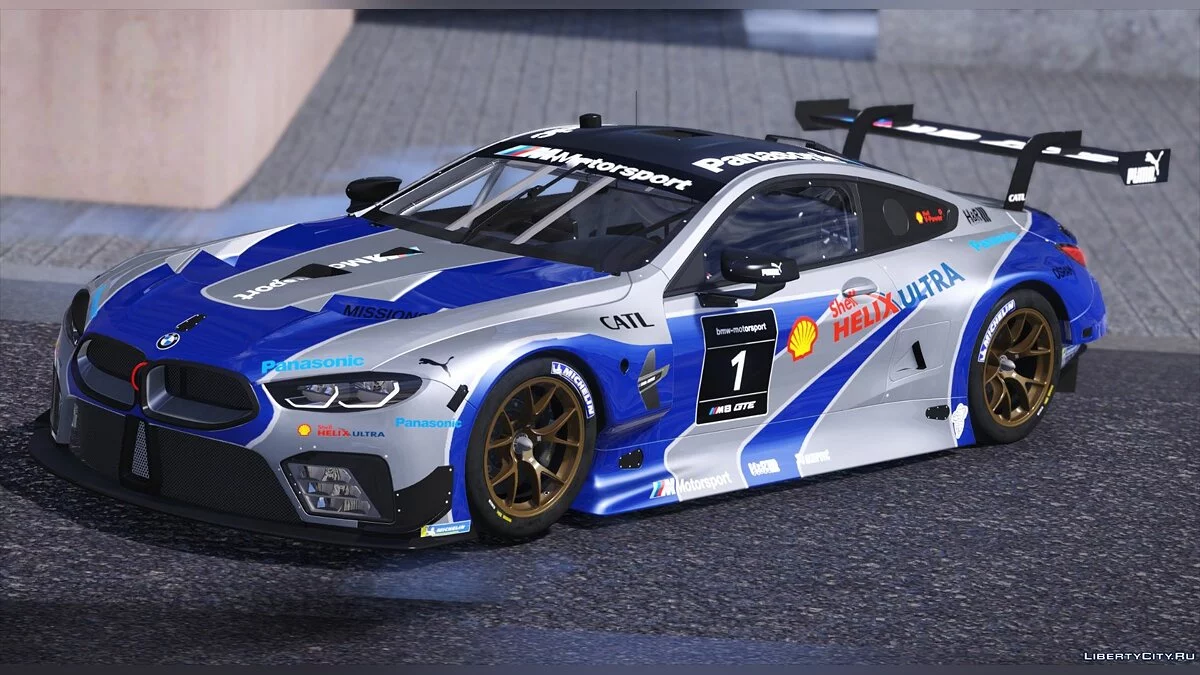 BMW M8 GTE - [إضافة | عدادات رقمية | قالب] / جي تي أي 5