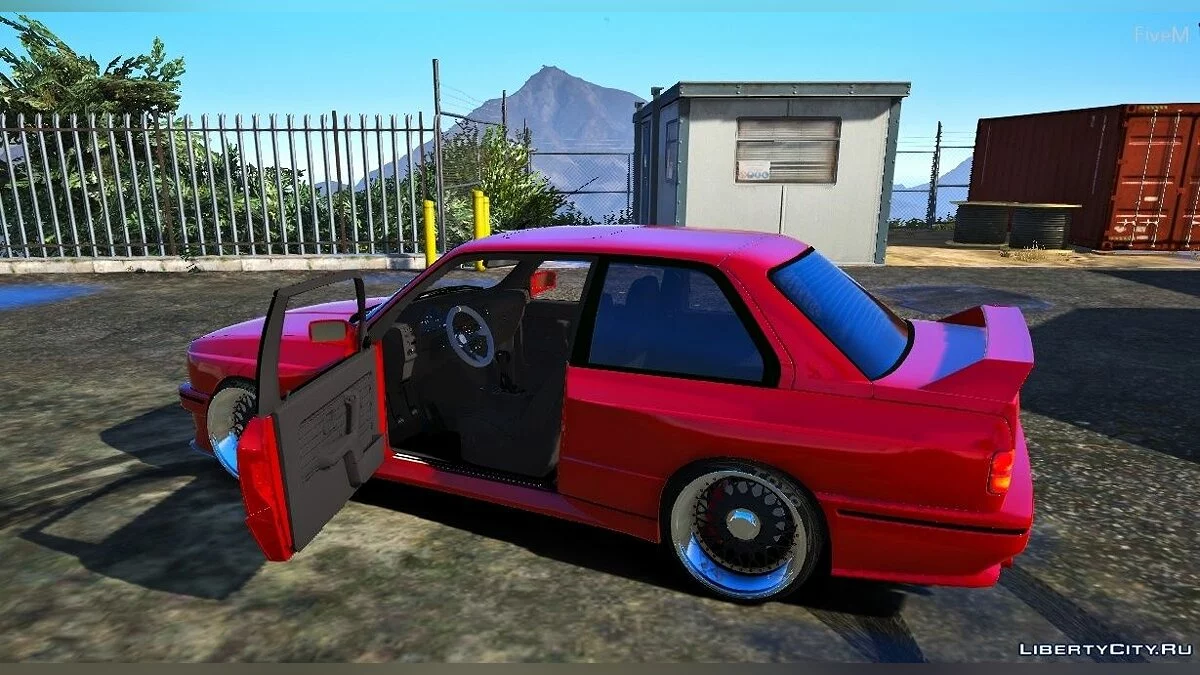 BMW E30 M3 |ADDON/REPLACE | DETAILED ENGINE | DETAILED INTERIOR | CUSTOM | TUNING 1 / GTA 5