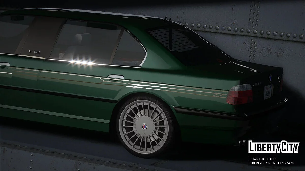 2001 BMW Alpina B12 6.0 Lang (E38) [Add-On | Extras | Tuning] 1.1 / GTA 5