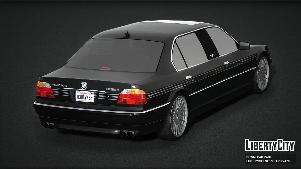 2001 BMW Alpina B12 6.0 Lang (E38) [Add-On | Extras | Tuning] 1.1 / GTA 5