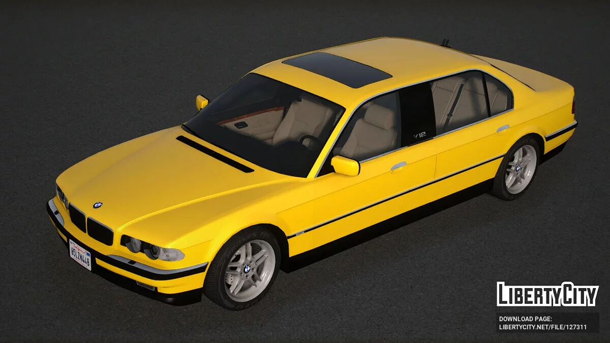 2001 BMW L7 Individual (E38) [Add-On | Extras | Tuning] 3.0 / GTA 5