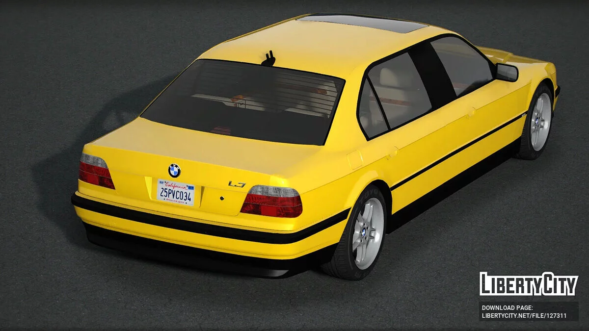 2001 BMW L7 Individual (E38) [Add-On | Extras | Tuning] 3.0 / GTA 5