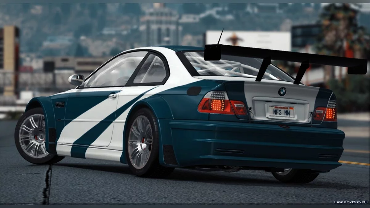 بي إم دبليو M3 GTR E46 NFS MW v4 / جي تي أي 5