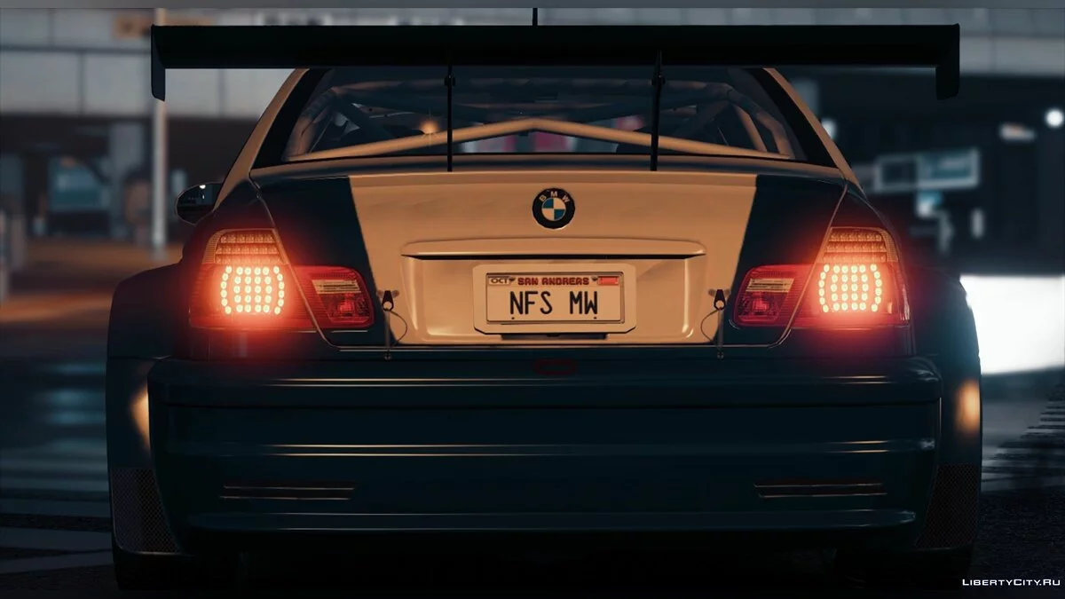 بي إم دبليو M3 GTR E46 NFS MW v4 / جي تي أي 5