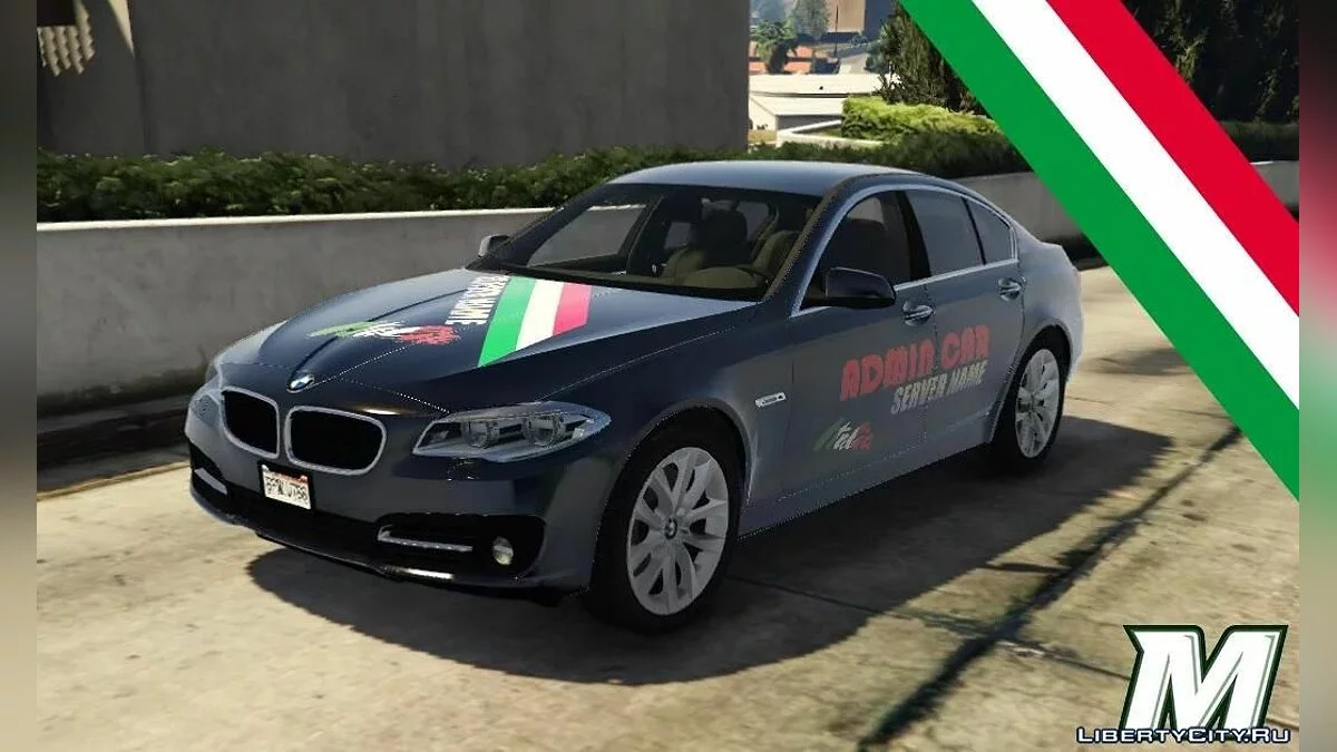 2015 BMW 530D F10 - Автомобіль адміністратора / GTA 5