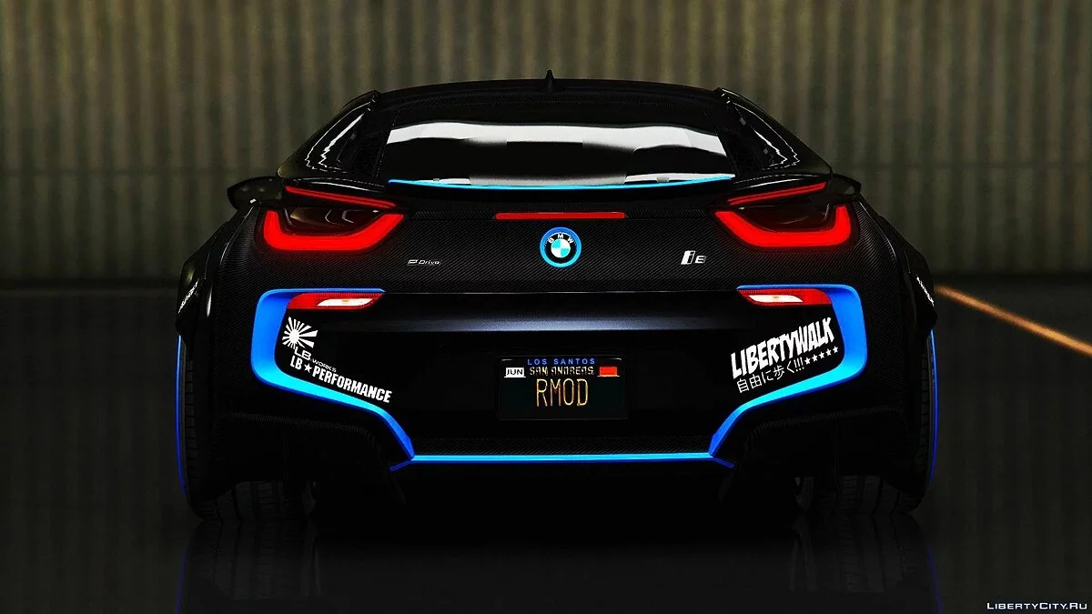 BMW I8M Liberty Walk 1.0 / GTA 5