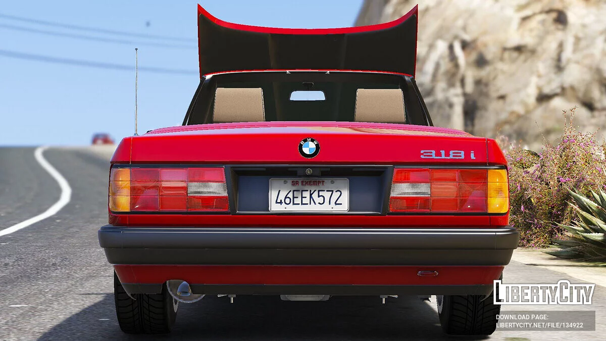 BMW E30 318i Cabriolet Phase 1 and 2 pack [Add-On | Tuning] 3.0 / GTA 5
