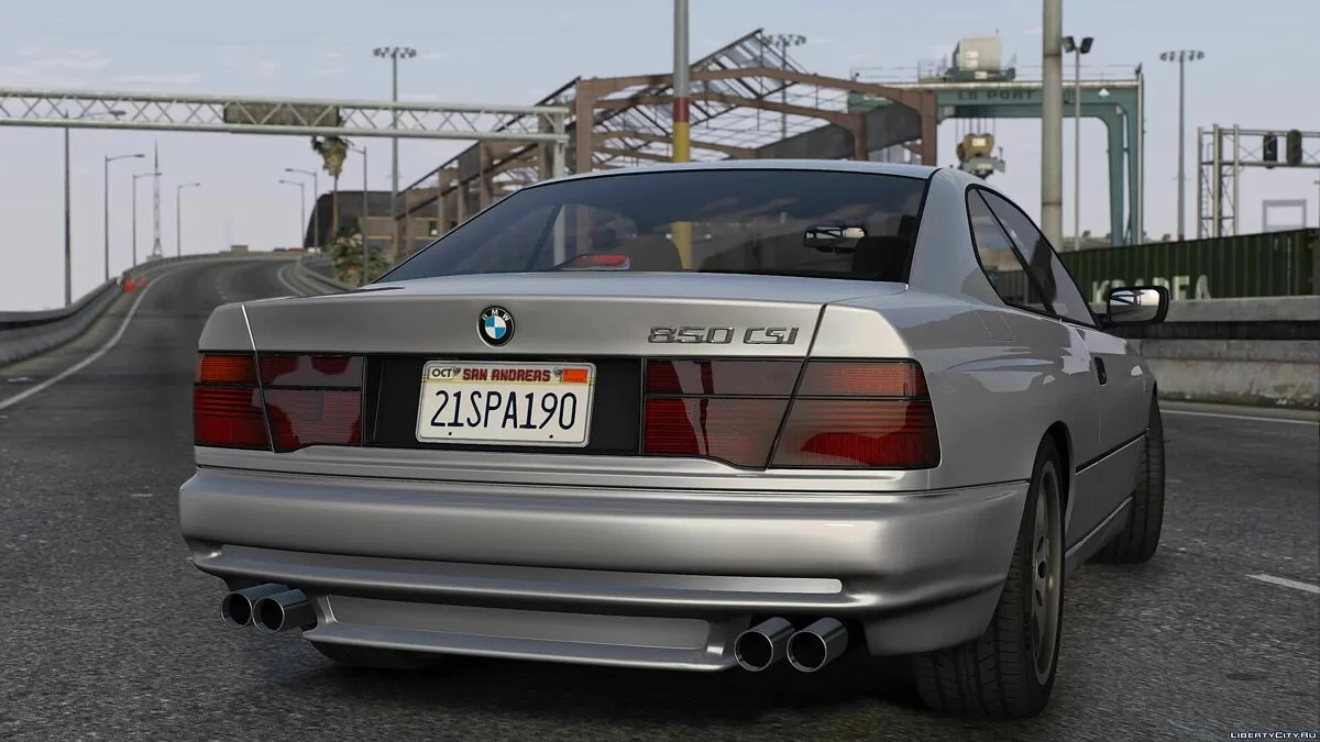BMW 850CSi de 1995 v1.1 / GTA 5