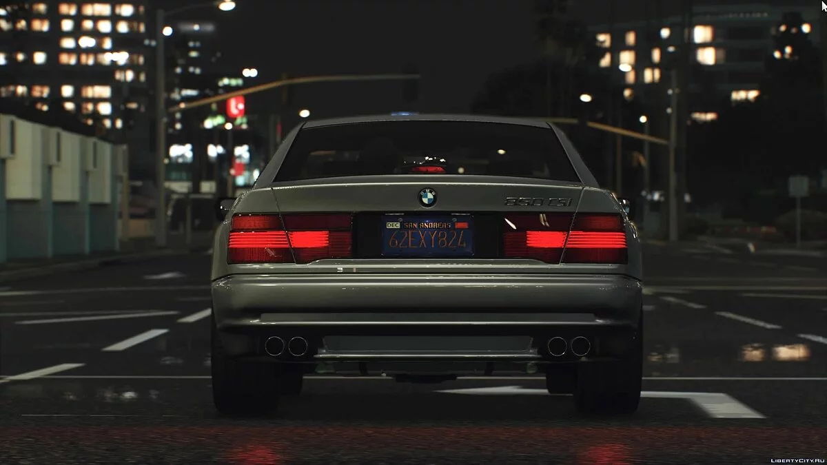 BMW 850CSi de 1995 v1.1 / GTA 5