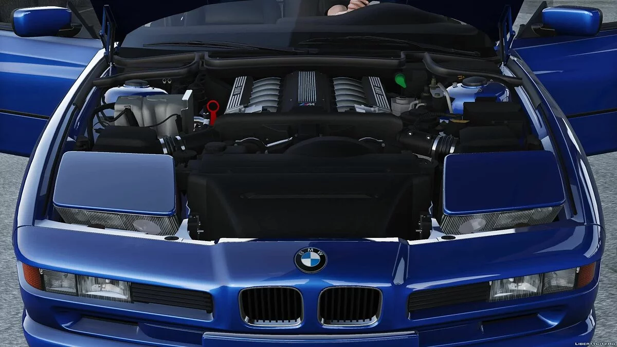 BMW 850CSi de 1995 v1.1 / GTA 5