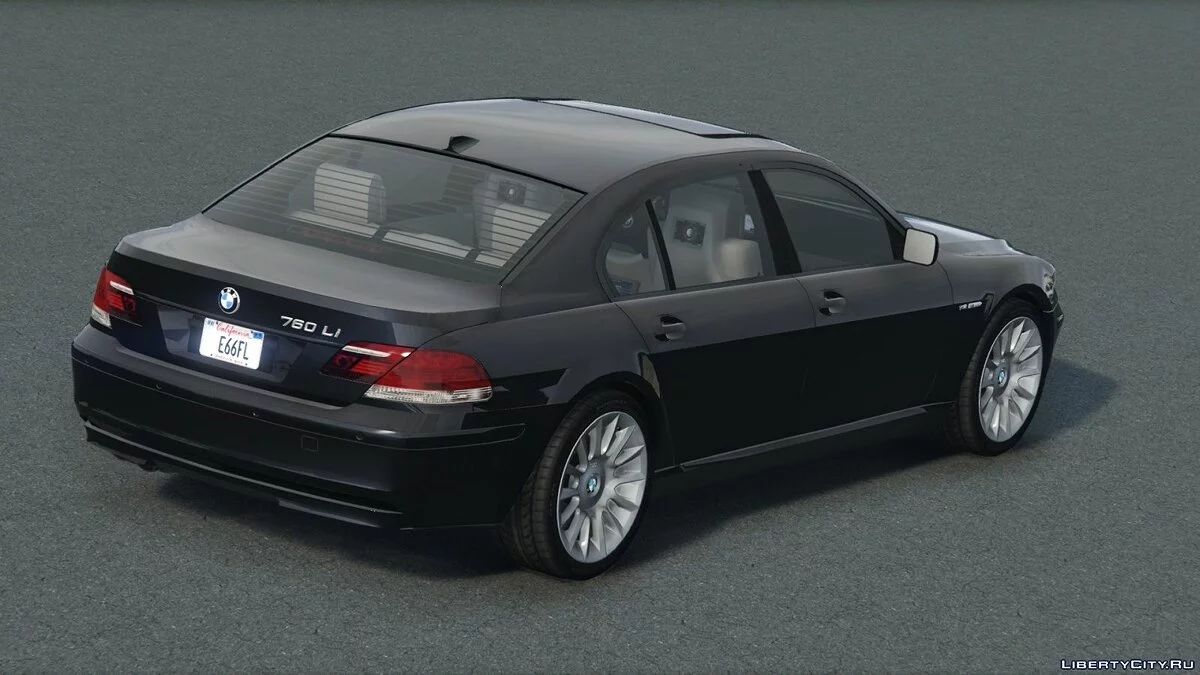 2006 BMW 760Li Individual (E66/FL) [Añadir / Reemplazar | Extras | Tuning] 1.2 / GTA 5